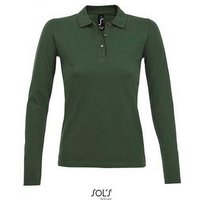 SOLS Langarm-Poloshirt Damen Long-Sleeve Piqué Polo Shirt Perfect von SOLS