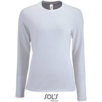 SOLS Langarmshirt 1er/2er Pack Damen Langarm-Shirt für Frauen Gr. S bis XXL (2-tlg) 100% Baumwolle - 190 g/m² von SOLS