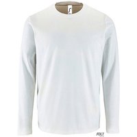 SOLS Langarmshirt 1er/2er Pack Herren Langarm-Shirt für Männer Gr. XS bis 4XL (1-tlg) 100% Baumwolle - 190 g/m² von SOLS