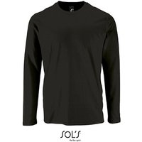 SOLS Langarmshirt 1er/2er Pack Herren Langarm-Shirt für Männer Gr. XS bis 4XL (1-tlg) 100% Baumwolle - 190 g/m² von SOLS