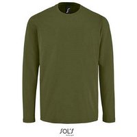 SOLS Langarmshirt 1er/2er Pack Herren Langarm-Shirt für Männer Gr. XS bis 4XL (2-tlg) 100% Baumwolle - 190 g/m² von SOLS