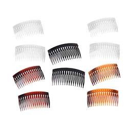 Solustre 20pcs Kunststoff Haarspange Kämme Seitenkamm Frauen Mädchen Damen Kopfschmuck Haarschmuck Hochsteckfrisuren Zubehör von SOLUSTRE