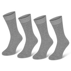 SOMEYOU Business Socken aus Bio-Baumwolle (3 Paar oder 4 Paar) für Damen und Herren | Moderne Rippung von SOMEYOU