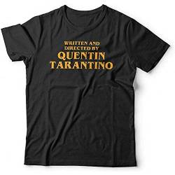 Written and Directed by Quentin Tarantino T-Shirt Unisexny Movies Top Shirt Black XL von SONGLONG