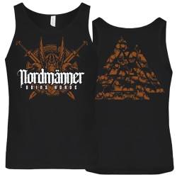 SONS OF ODIN Herren Tank Top Muskelshirt Nordmänner Odins Horde Wikinger Walhalla Germanen von SONS OF ODIN