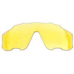 SOODASE Für Oakley Jawbreaker Sonnenbrillen Transparentes Gelb Ersatzgläser von SOODASE