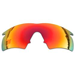 SOODASE Für Oakley M Frame Hybrid Sonnenbrillen Rot Polarisierte Ersatzgläser von SOODASE