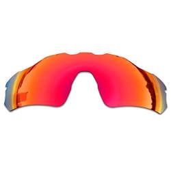 SOODASE Für Oakley Radar EV Path Sonnenbrillen Rot Polarisierte Ersatzgläser von SOODASE