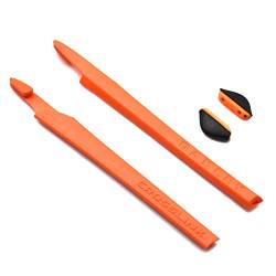SOODASE Orange Ersatz Silikon Rahmenbein Gummi-Kit Für Oakley Crosslink Sonnenbrille von SOODASE