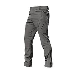 SOOUICKER Arbeitshosen Männer Stretch Cargohose Herren Tactical Wanderhose Herren Sommer Chino Hose Herren Stretch Outdoorhose Herren Lang Jagdhose Trekkinghose Cargohose Herren Slim Fit von SOOUICKER