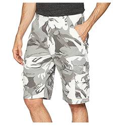 SOOUICKER Cargo Shorts Herren Camouflage 3/4 Kurze Hosen Herren Cargo Tarnfarben mit Vielen Taschen Cargohose Herren Kurz Cargo Shorts Herren Baggy Tarnmuster Bermuda Shorts Herren 3/4 Tarn von SOOUICKER