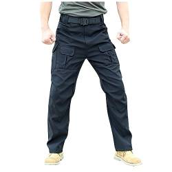 SOOUICKER Cargohose Herren Tactical Wanderhose Herren Cargo Atmungsaktiv Outdoor Hosen Für Herren Stretch Cargohose Herren Viele Taschen Regular Fit Arbeitshosen Männer Cargo von SOOUICKER