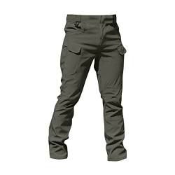 SOOUICKER Chino Hose Herren Stretch Cargohose Herren Tactical Wanderhose Herren Sommer Arbeitshosen Männer Stretch Outdoorhose Herren Lang Jagdhose Trekkinghose Cargohose Herren Slim Fit von SOOUICKER