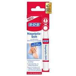 SOS Nagelpilz-Stift| Anti Nagelpilz Behandlung | 6 Monate Reichweite |Medizinprodukt| einfache Anwendung | auch bei Nagelverfärbungen | mit Stift-Applikator von SOS