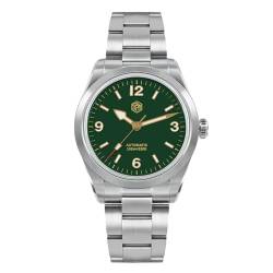 SOTAG San Martin 38MM SN0107G Retro Classic Herren Luxusuhr NH35 Mode Sport Automatische Mechanische Edelstahl Taucharmbanduhren (with Logo) von SOTAG