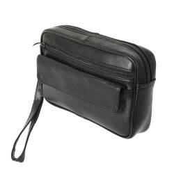 SOTALA Herren Handgelenktasche Handtasche Tasche Echt Leder Geld Bag Umhängetasche Herrentasche von SOTALA