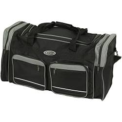 Trainingstasche Sporttasche Reisetasche Fitnesstasche Tragetasche Schultertasche Grau und in 5 verschiedenen Größen von SOTALA