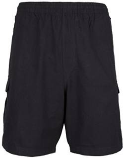 SOUNON Herren Cargo Shorts Bermudas Schwarz, Groesse: XL von SOUNON