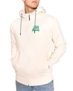 SOURKRAUTS Herren Zipper Hoody Roland Größe L - Männer Kapuzenjacke mit Reißverschluss von SOURKRAUTS