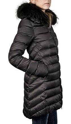 SOVENTUS FASHION Damen Winterjacke Echtfell Jacke Wintermantel Daunen Winter Daunenmantel Gr.M (DE 36) von SOVENTUS FASHION