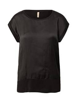 SOYACONCEPT Damen SC-Thilde 6 Short Sleeve Loose T-Shirt Hemd, Schwarz, Medium von SOYACONCEPT