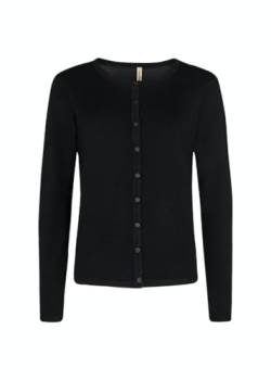 SOYACONCEPT Damen Sc-dollie 446 Classic Knit Cardigan Strickjacke, Schwarz, M EU von SOYACONCEPT