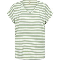 SOYACONCEPT T-Shirt "SC-Kaiza 3", Streifen, für Damen, grün, L von SOYACONCEPT
