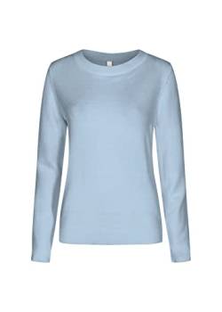 SOYACONCEPT Womens SC-Blissa 15 Basic Round Neck Knit Pullover, Cashmere Blue, S von SOYACONCEPT