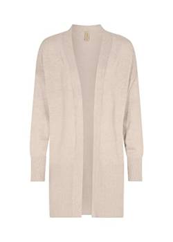 SOYACONCEPT Womens SC-Dollie 523 Long Knit Cardigan Strickjacke, Cream Melange, XL von SOYACONCEPT