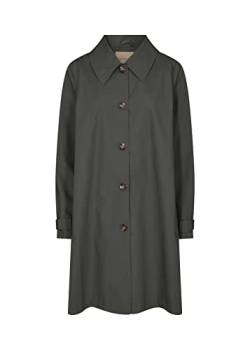 SOYACONCEPT Womens SC-Lora A-Shaped Long Coat Trenchcoat, Dark Army, X-Small von SOYACONCEPT