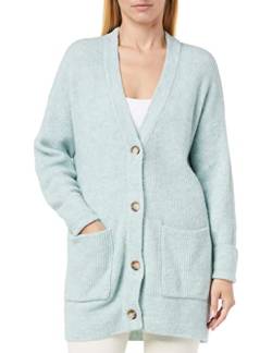 SOYACONCEPT Womens SC-Nessie 39 Long Knit Cardigan Strickjacke, Green Haze Melange, M von SOYACONCEPT