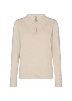 Soya Concept Damen Soyaconcept SC-Dollie 704 Pullover, 91620 Cream Melange, Small von SOYACONCEPT