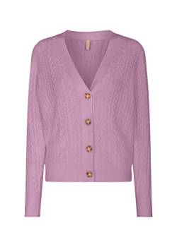 Soyaconcept Damen SC-BLISSA 25 Strickjacke Cardigan Sweater, 5150 Violet Mist, S von SOYACONCEPT