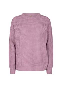 Soyaconcept Damen Sc-remone 16 Rundhals-Strickpullover Sweater, Violetter Nebel, M von SOYACONCEPT