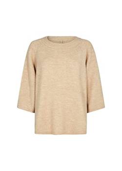 Soyaconcept Women's SC-Nessie 40 Damen Pullover Sweater, 98205 Sand Melange, XX-Large von SOYACONCEPT