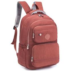 SPAHER Reiserucksack Damen Laptop Rucksack 15,6 Zoll Daypack Citytasche Wasserdicht Handgepäck 45x36x20cm easyJet Flugzeug Reisetasche unter dem Sitz Kabinengepäck Handgepäcksrucksack von SPAHER