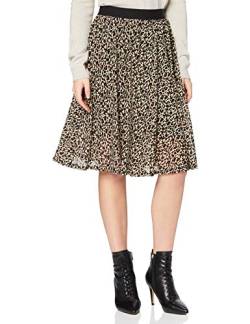 SPARKZ COPENHAGEN Damen Pelle Skirt Rock, Braun (Leopard), 34 (Herstellergröße: Small) von SPARKZ COPENHAGEN