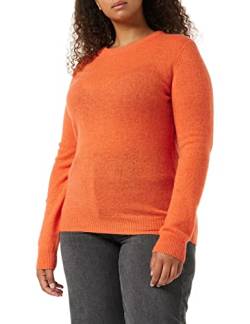 SPARKZ COPENHAGEN Damen Pure Cashmere O-Neck Pullover, Orange (Burnt Orange 426), 40 (Herstellergröße: X-Large) von SPARKZ COPENHAGEN