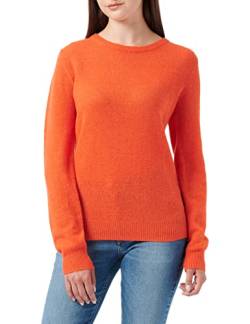 SPARKZ COPENHAGEN Damen Pure Cashmere O-Neck Pullover, Rot (Autumn Red 539), 34 (Herstellergröße: Small) von SPARKZ COPENHAGEN