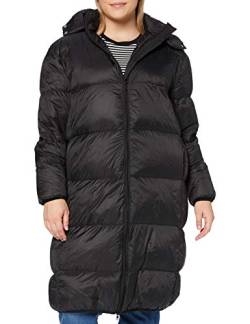 Sparkz Damen Mantel Pretty Puff Long Coat, Schwarz (Black 099), M von SPARKZ COPENHAGEN