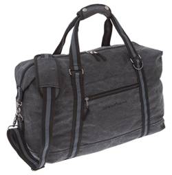 Reisetasche Spear Gear Canvas Traveller 45 L Sporttasche mit Schultergurt (Schwarz) von SPEAR