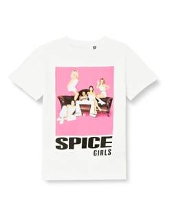 SPICE GIRLS Jungen Bospicets001 T-Shirt, weiß, 6 Jahre von SPICE GIRLS