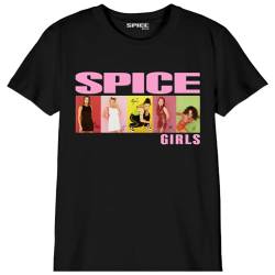 SPICE GIRLS Jungen Bospicets005 T-Shirt, Schwarz, 12 Jahre von SPICE GIRLS