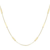 SPIEGELLUST Edelstahlkette, Minimalistische Halskette für Damen in Gold, Choker Kette Fein, 14 Karat Vergoldung von SPIEGELLUST