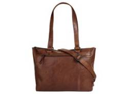 Shopper SPIKES & SPARROW Gr. B/H/T: 30 cm x 26 cm x 9 cm onesize, braun (cognac) Damen Taschen Handtaschen von SPIKES & SPARROW