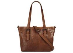 Shopper SPIKES & SPARROW Gr. B/H/T: 32 cm x 26 cm x 9 cm onesize, braun (cognac) Damen Taschen Handtaschen von SPIKES & SPARROW