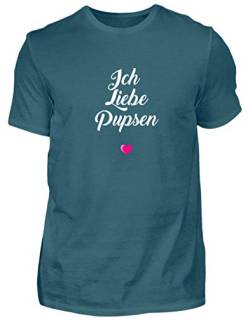 Ich Liebe Pupsen - Herren Shirt -XL-Diva Blue von SPIRITSHIRTSHOP