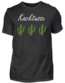 Kaktus Kakten Kacktusse - Du weißt wer gemeint ist oder? - Herren Shirt -L-Schwarz von SPIRITSHIRTSHOP