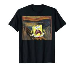 SpongeBob Schwammkopf Der Schrei der Natur Kunst T-Shirt von SPONGEBOB SQUAREPANTS