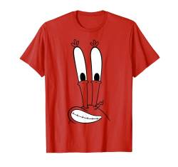SpongeBob Schwammkopf Mr. Krabs Lächelndes Große Gesicht T-Shirt von SPONGEBOB SQUAREPANTS